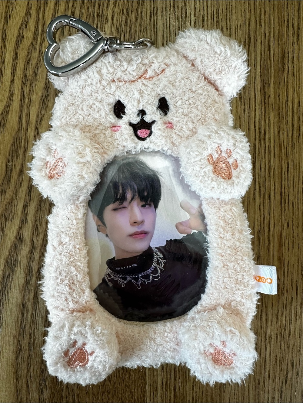 Official Stray Kids SKZOO Suengmin PuppyM Plush Key Chain with Photo Card